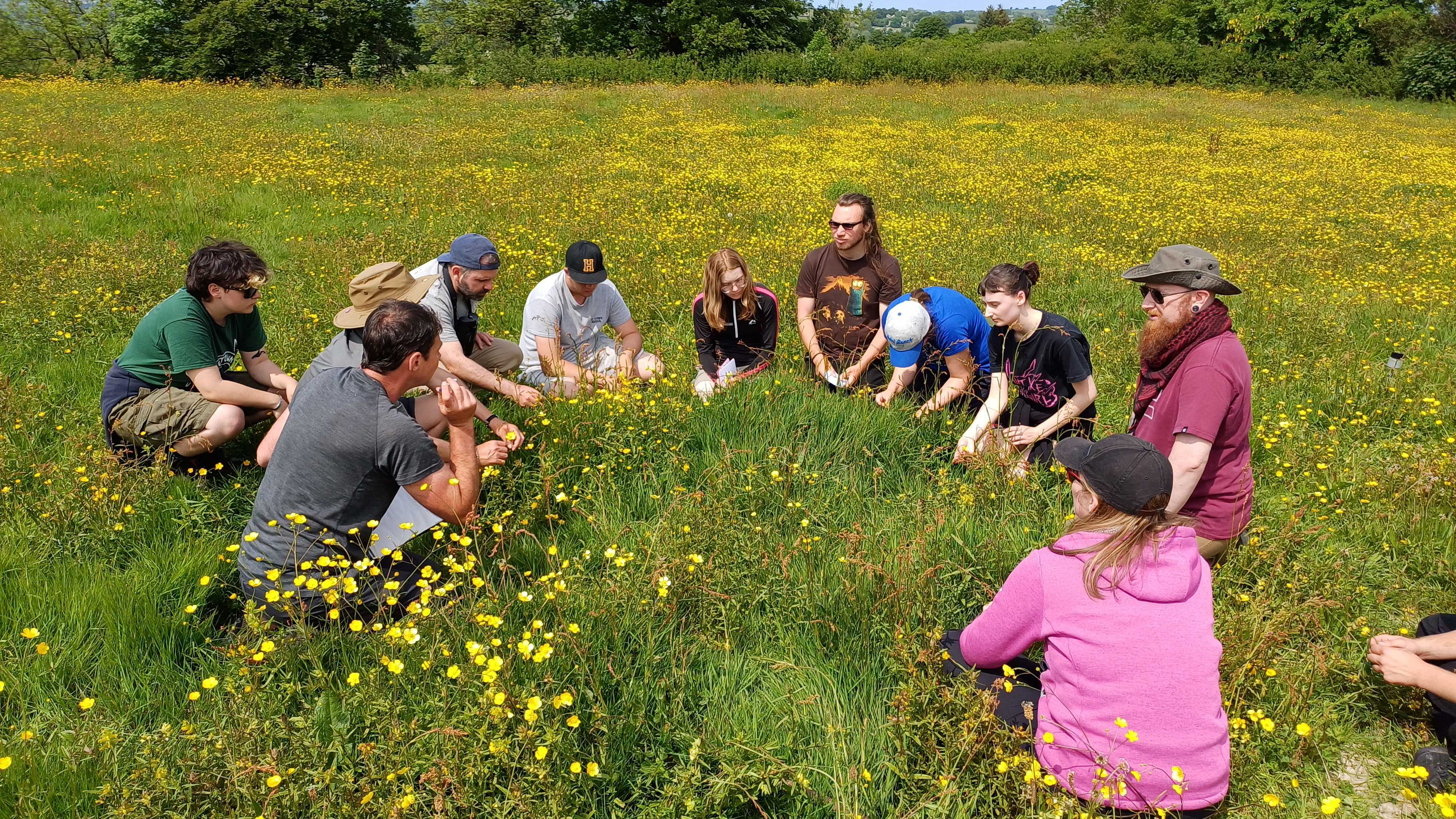 Education programme at Cefn Garthenor