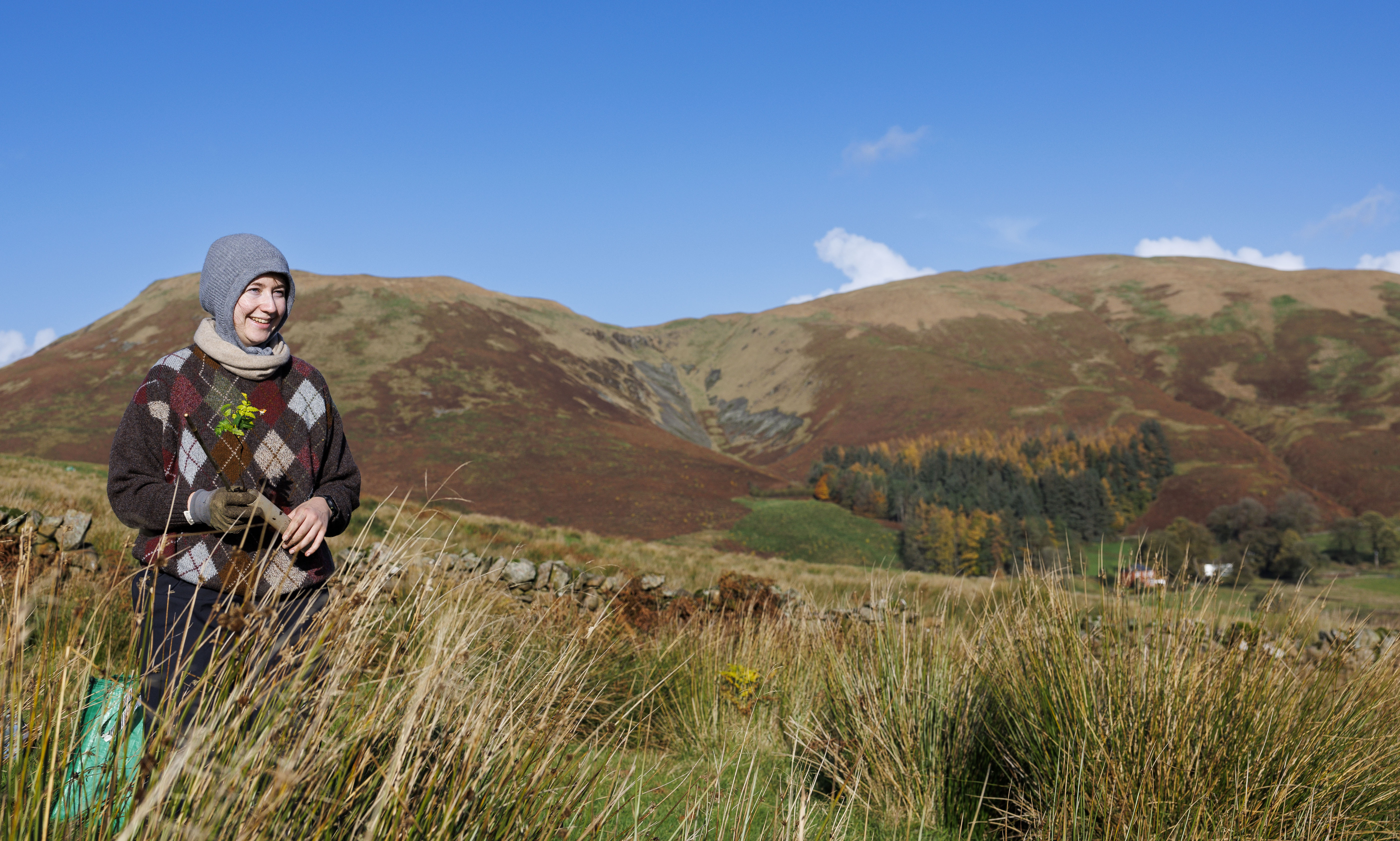 A tree planting day as part of the Discover Nature Awards