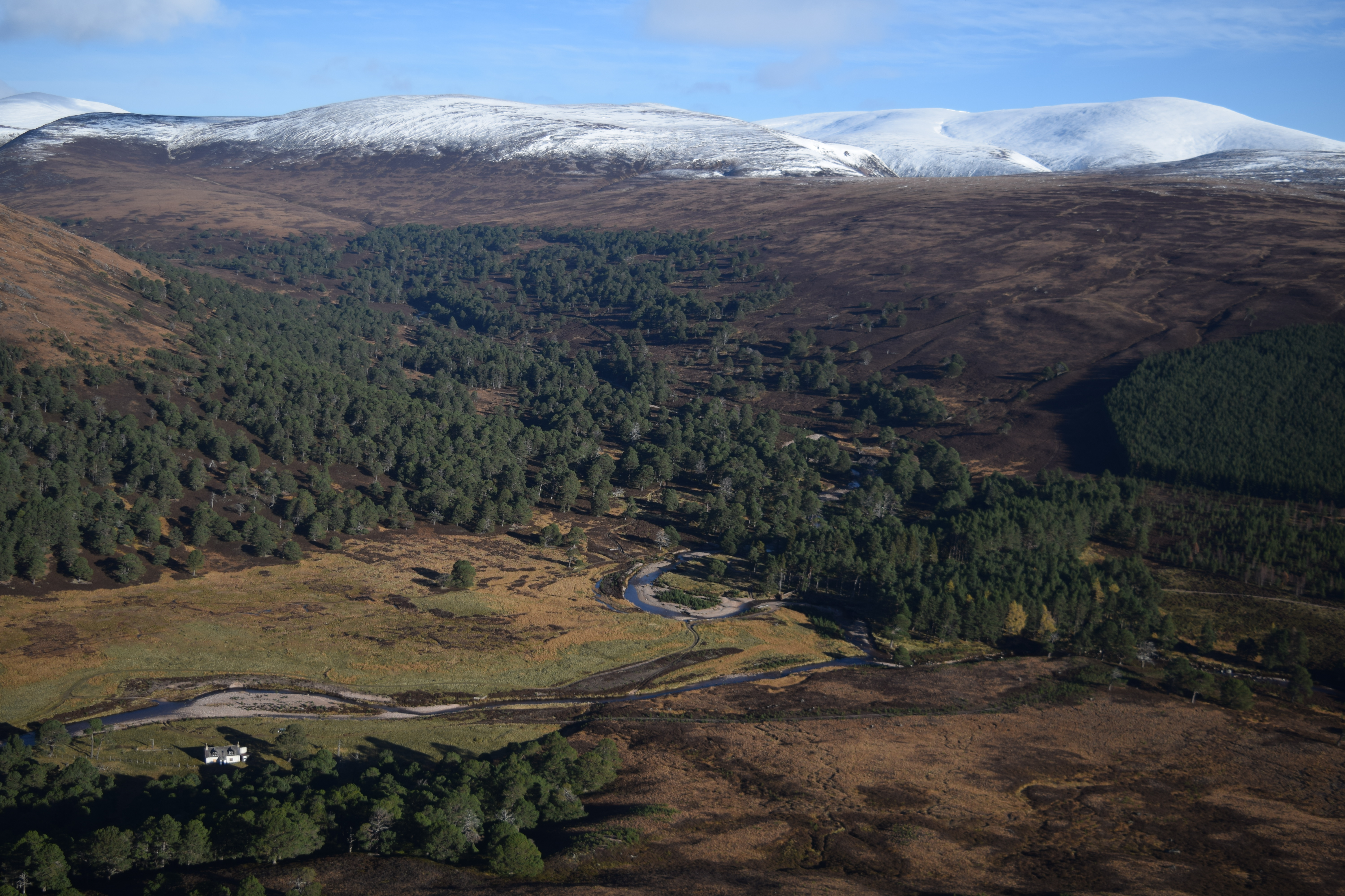 Mar Lodge, Drone Landscape