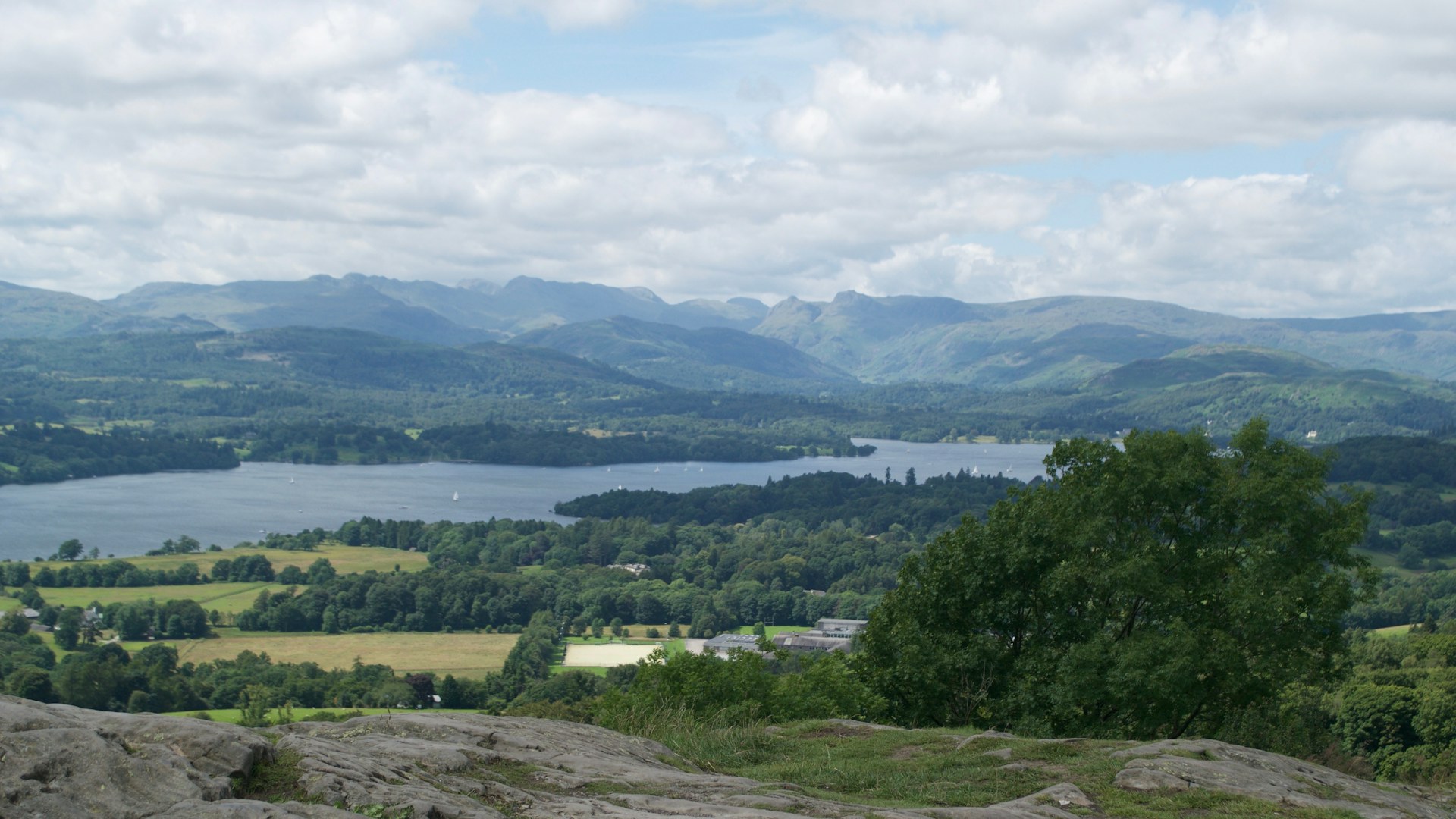 Orrest Head view over Windermere Lake District