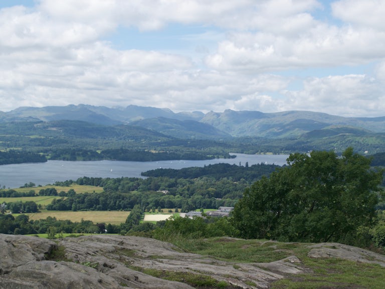 Orrest Head view over Windermere Lake District