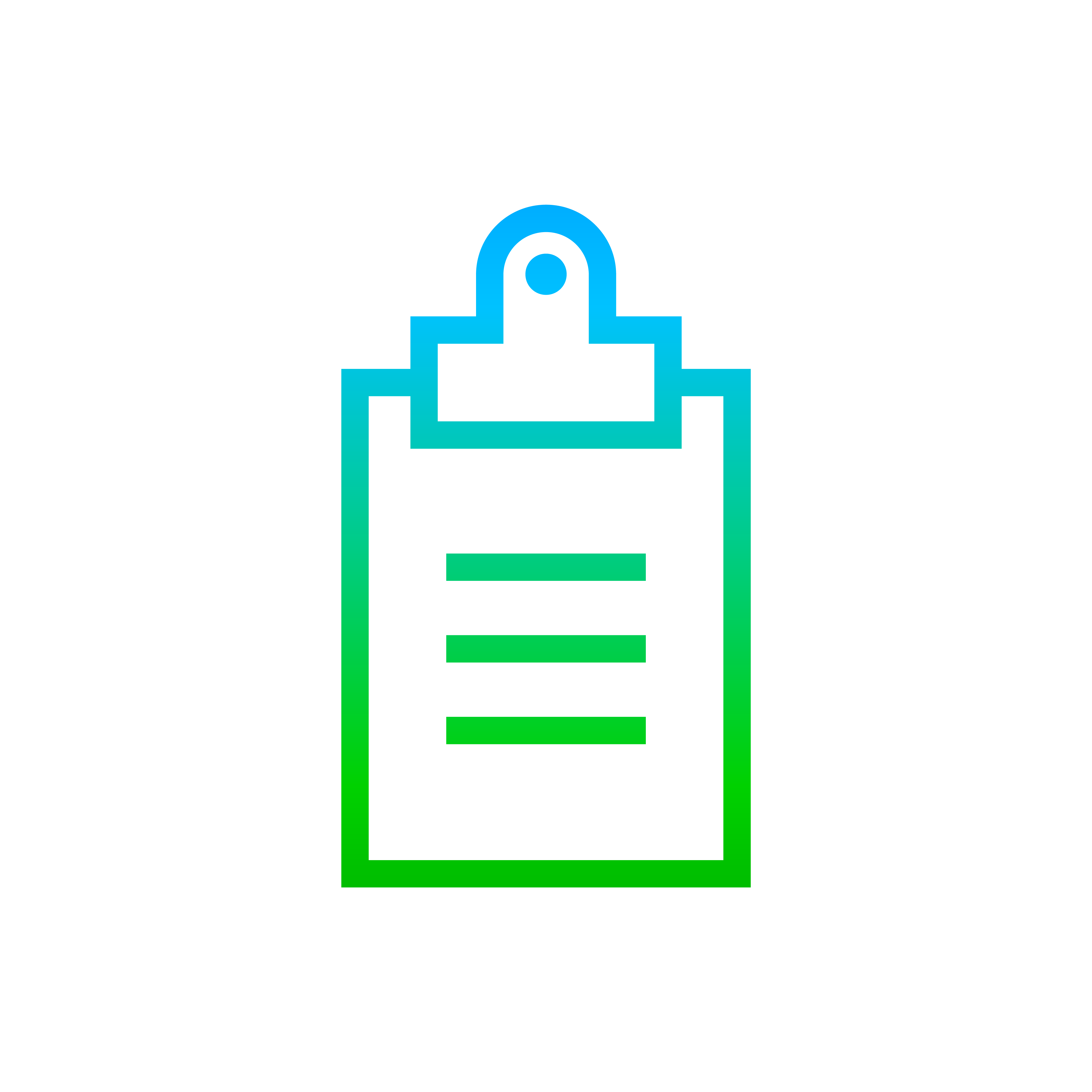 simple measuring gradient RB icon
