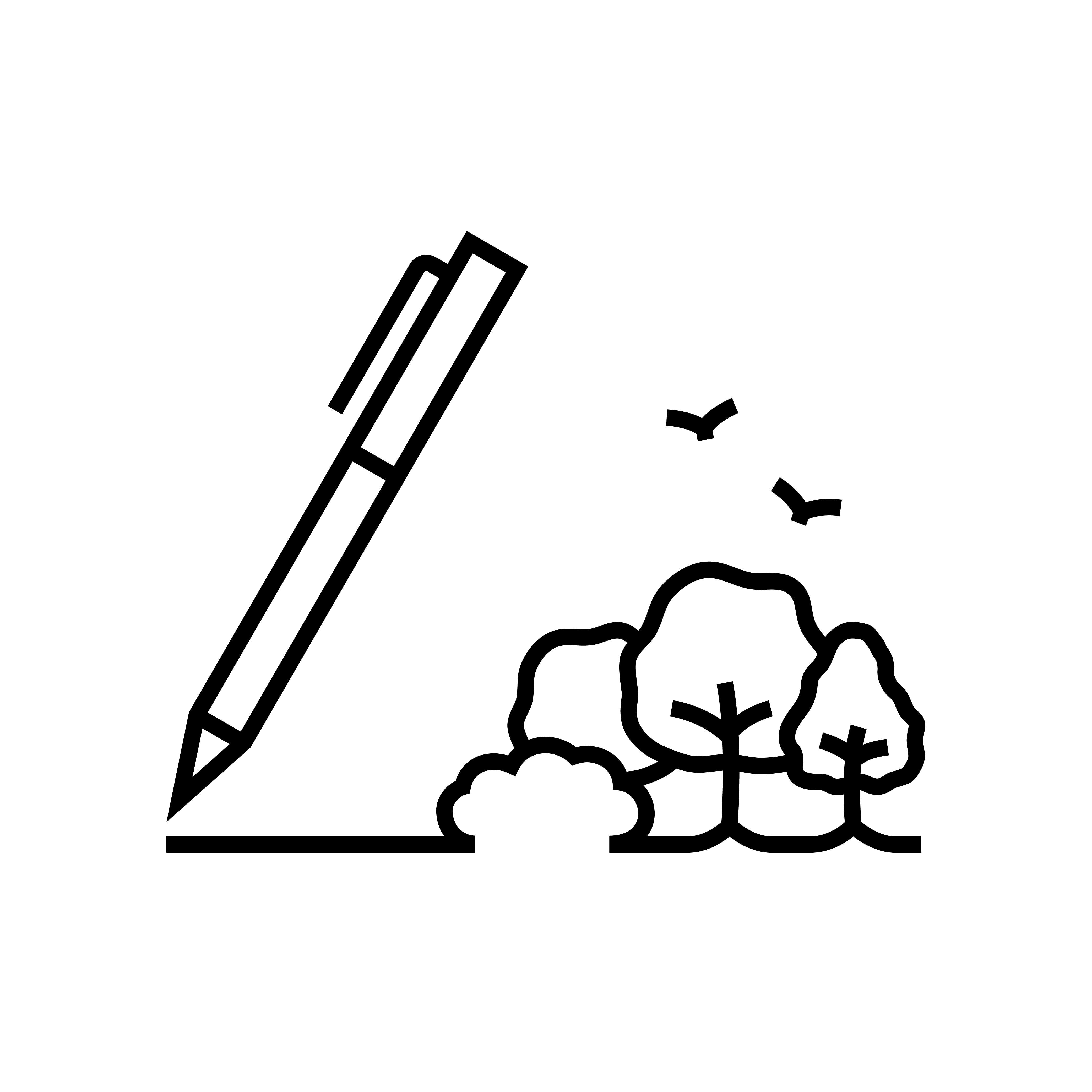 Rewilding Britain's icon for support will