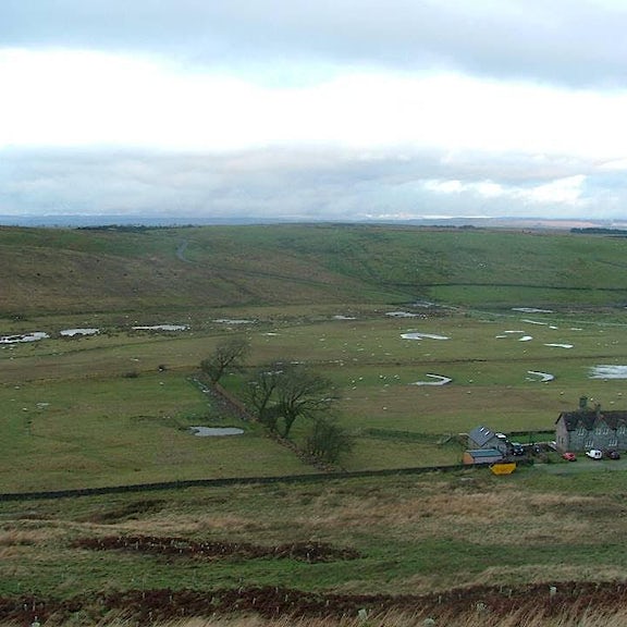 Landscape of Geltsdale Nature Reserve inCumbria