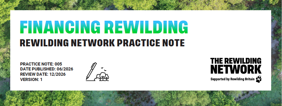 Financing Rewilding practice note