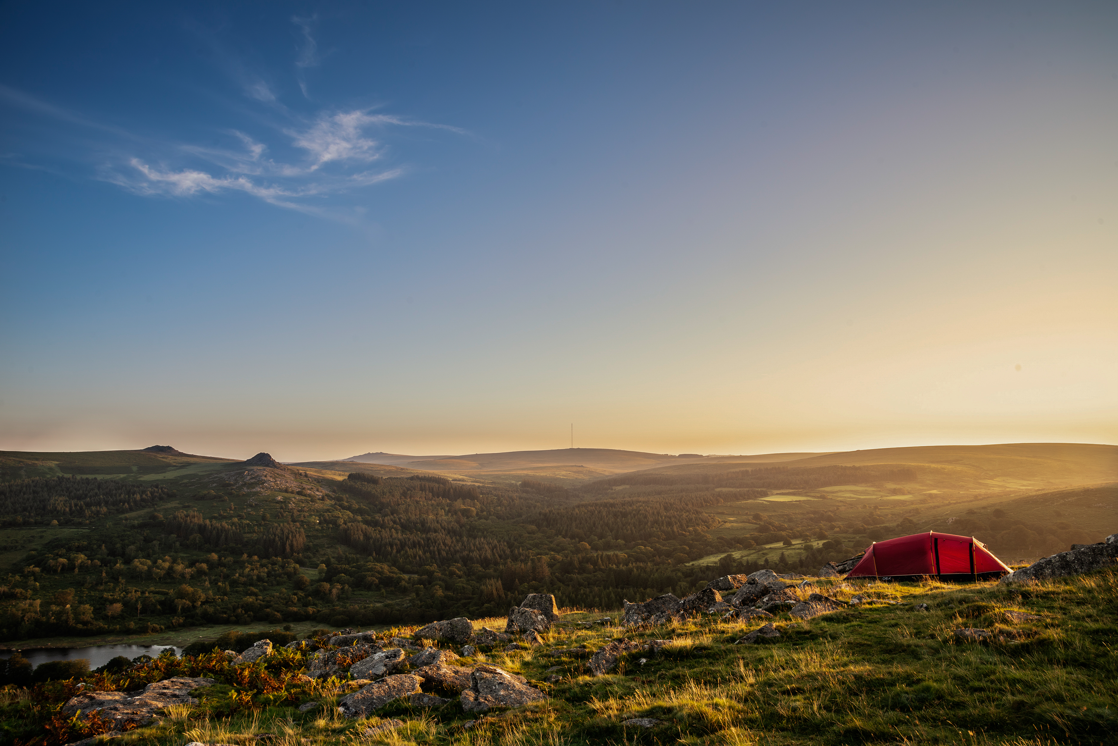 Haccombe Valley towards Dartmoor, dartmoor, moors, nature, fields, sky,  weather, HD wallpaper | Peakpx