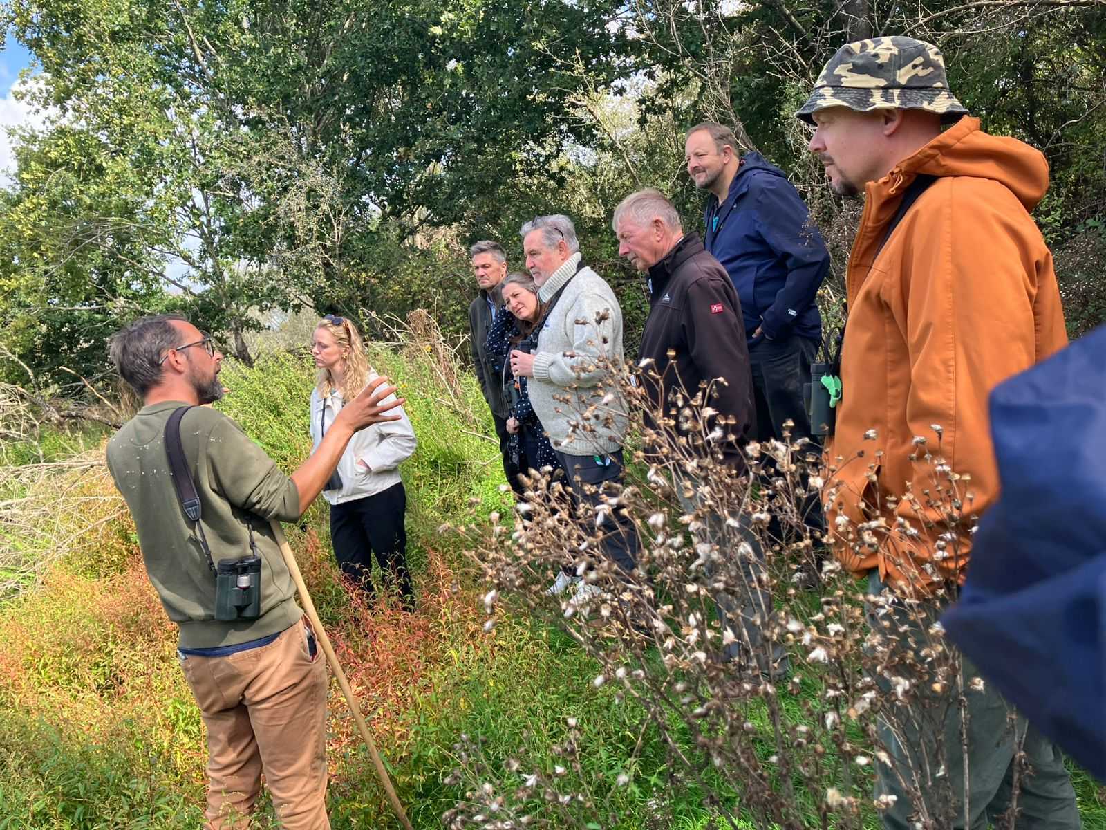 Politicians visit Knepp Estate with Rewilding Britain