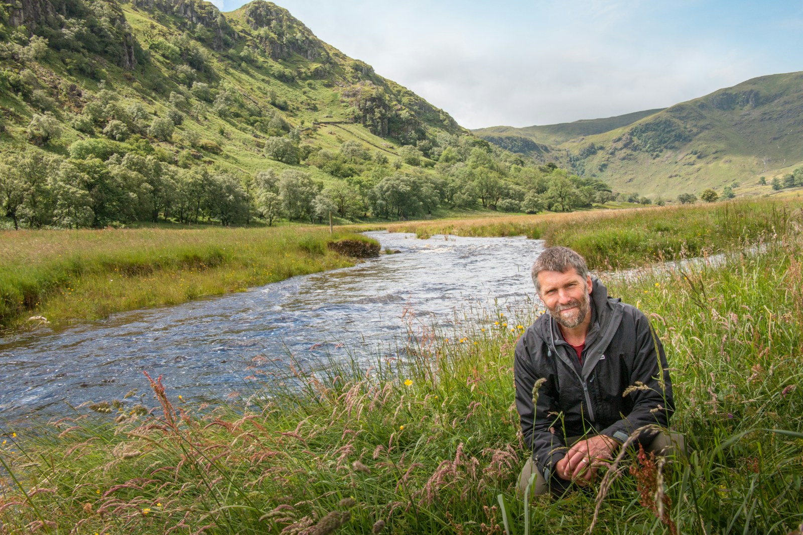 Lee Schofield at haweswater by Swingdale Beck