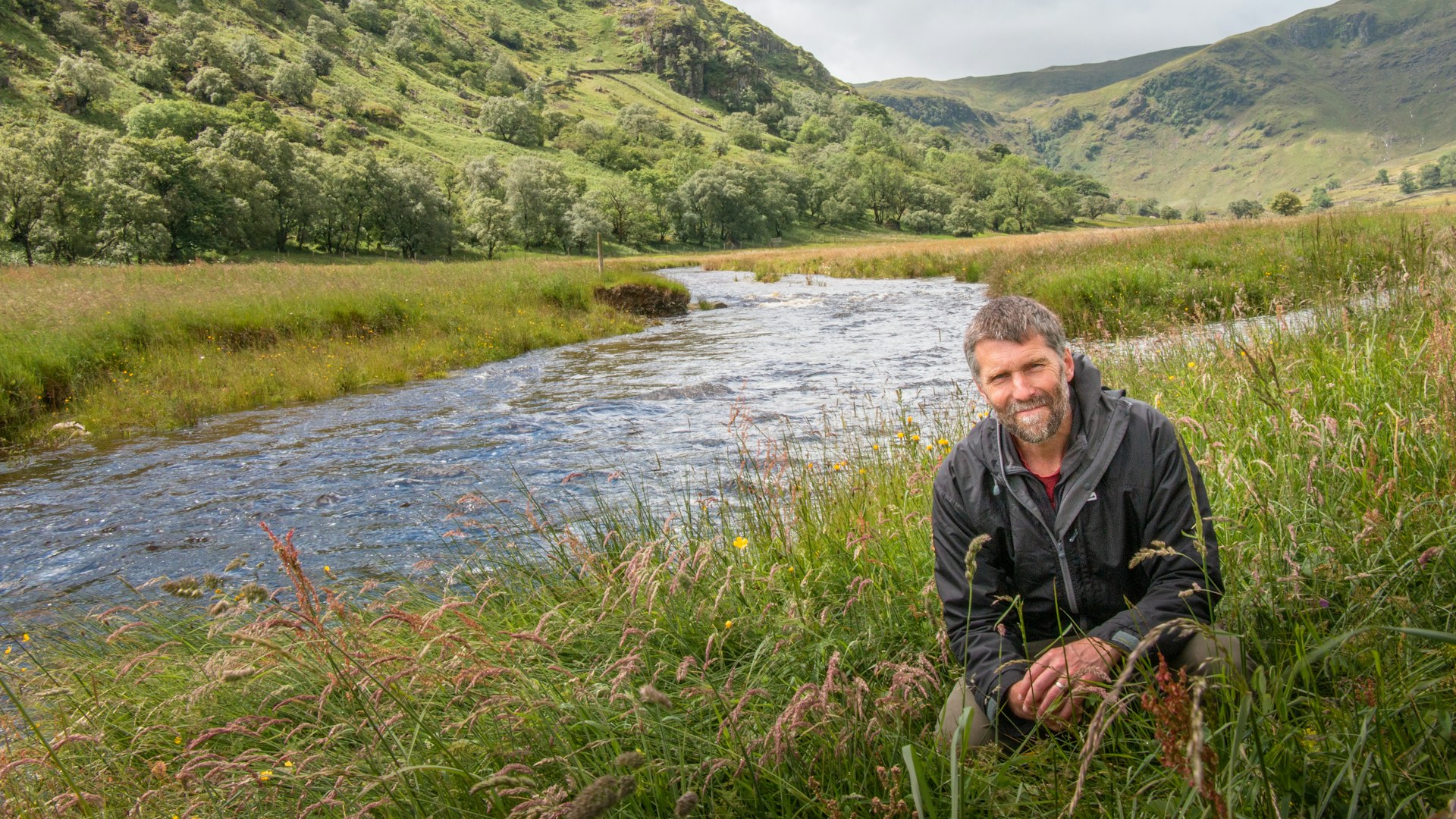 Lee Schofield at haweswater by Swingdale Beck