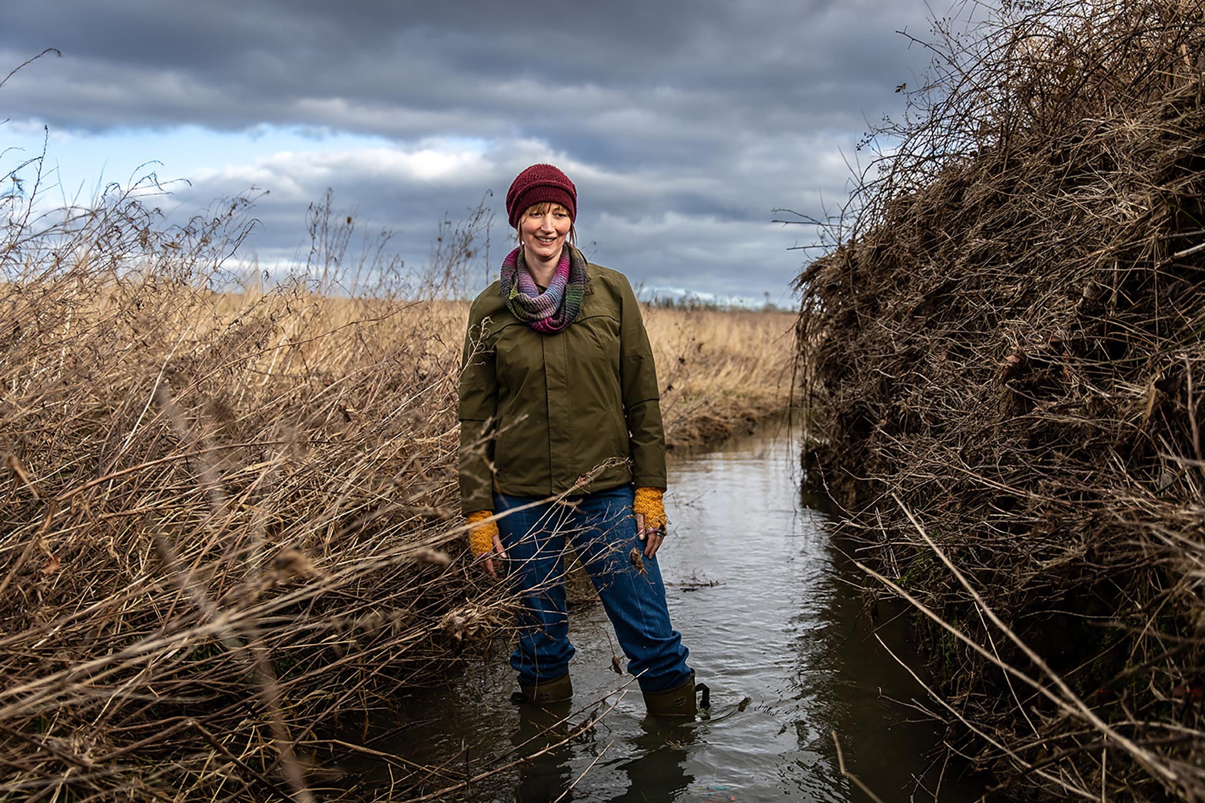 Lorienne Whittle at Boothby Wildland