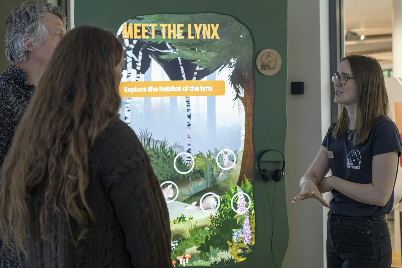 Lynx exhibition organised by The Missing Lynx Project