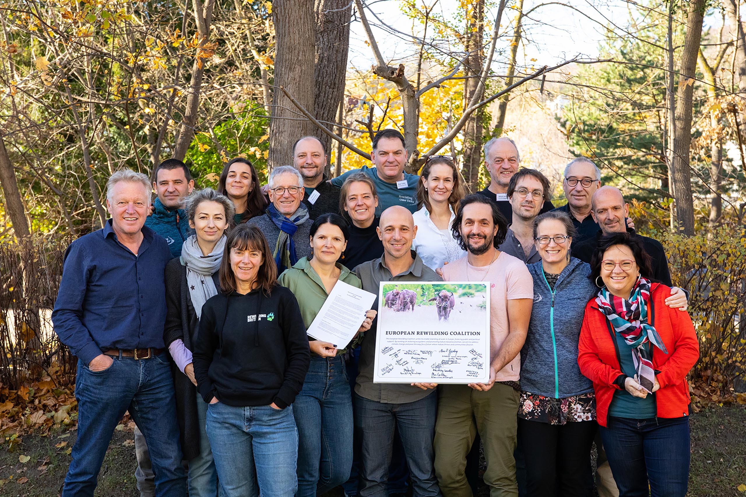 Rewilding Europe with signed coalition agreement