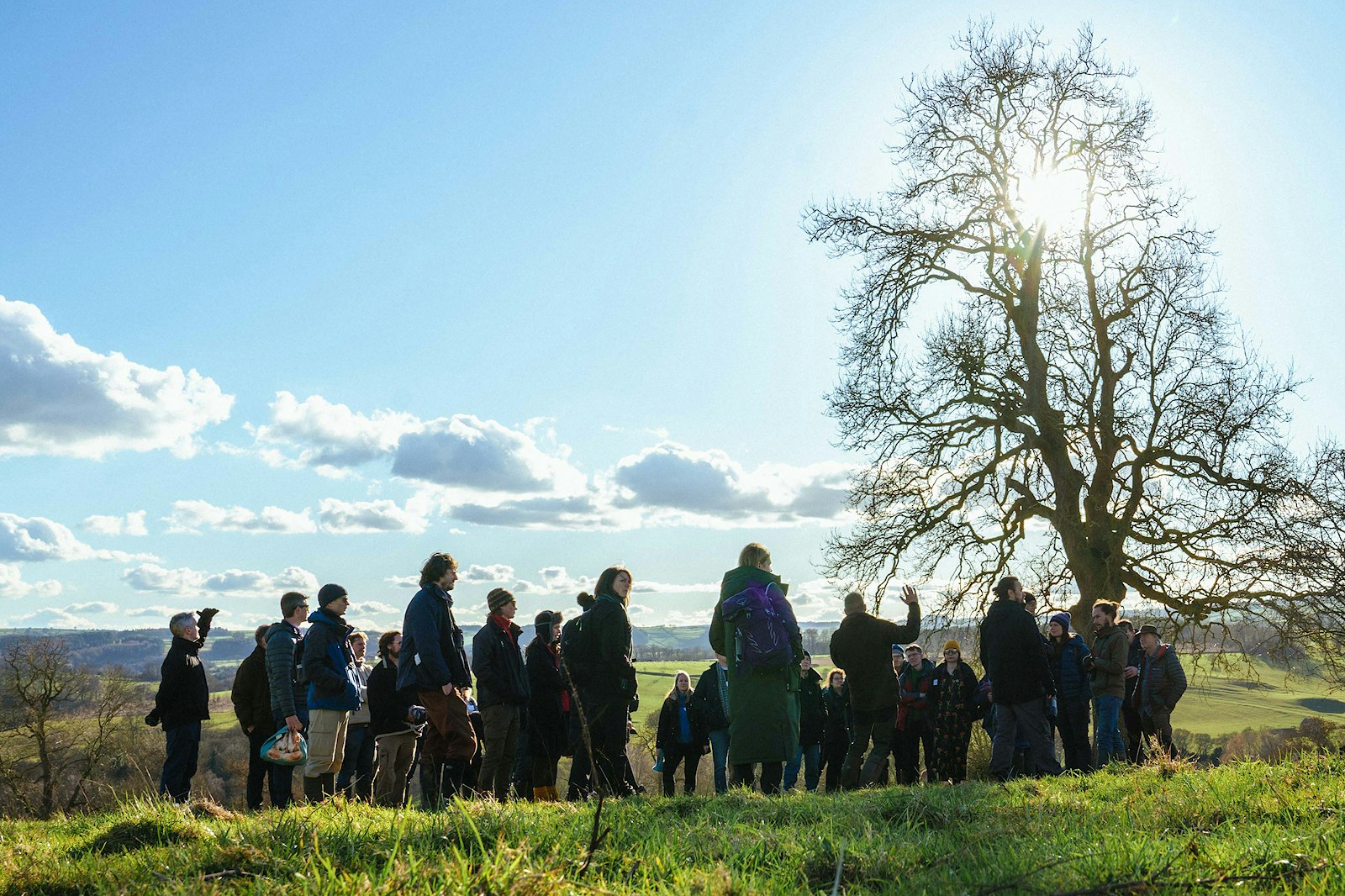 Rewilding Network members at Wild Peak